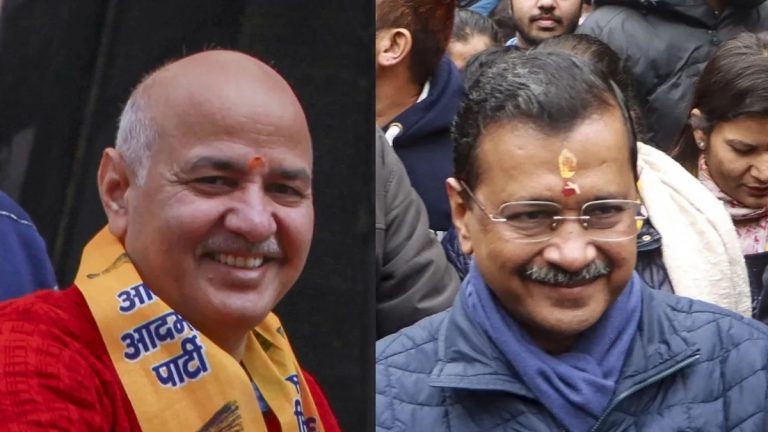 मनीष सिसोदिया ने आज नामांकन नहीं भरा, अरविंद केजरीवाल ने निकाली पदयात्रा