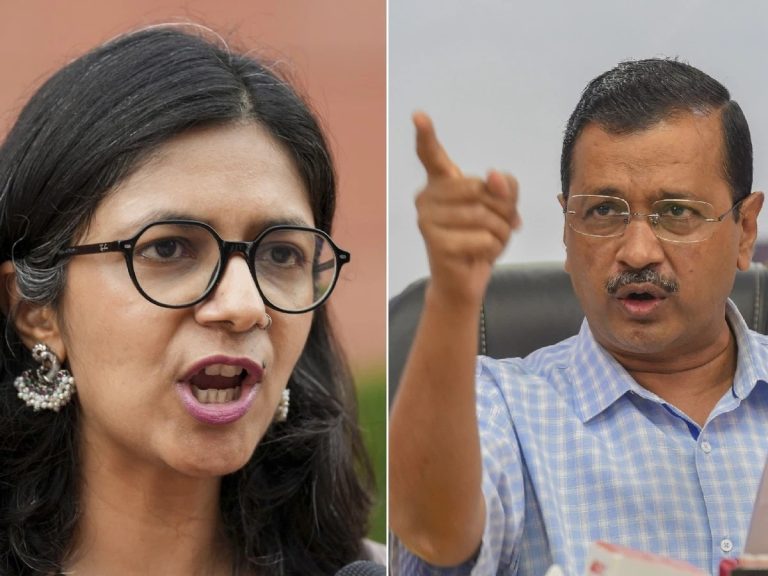 स्वाति मालीवाल का केजरीवाल पर हमला:                                        ‘नल से शराब जैसा पानी सप्लाई’