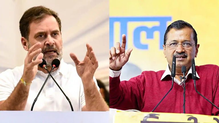राहुल गांधी का केजरीवाल पर हमला: यमुना नदी या नाली?