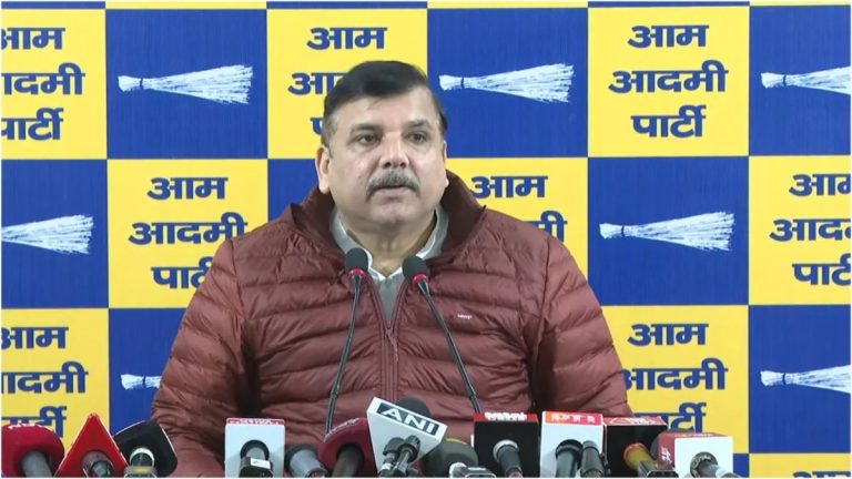 दिल्ली विधानसभा चुनाव: संजय सिंह ने BJP नेताओं के खिलाफ भेजा लीगल नोटिस, आरोपों का किया खंडन