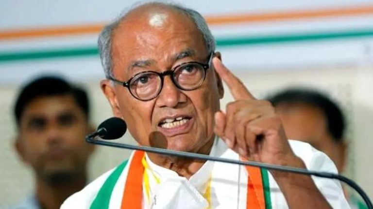 दिग्विजय सिंह ने पत्रकार वार्ता में की भाजपा और संघ के खिलाफ तीखी टिप्पणी, कहा- कांग्रेस विचारधारा की लड़ाई लड़ी है