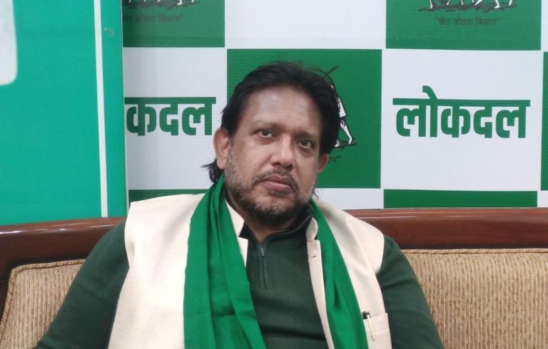 लोकदल के राष्ट्रीय अध्यक्ष सुनील चौधरी ने बीजेपी पर लगाया आरोप, कहा न तो यूपी में हिंदू है सुरक्षित “न ही मुस्लिम”
