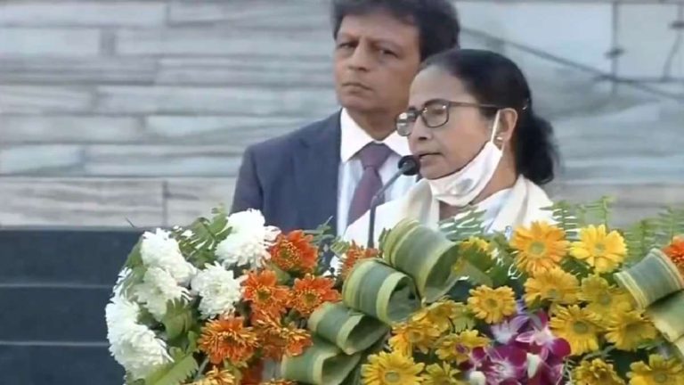 पश्चिम बंगाल की मुख्यमंत्री ममता बनर्जी ने विश्व नवकार महामंत्र दिवस कार्यक्रम में लिया हिस्सा,लोगों को किया संबोधित