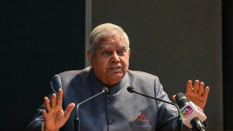 उपराष्ट्रपति धनखड़ बोले: संसद सर्वोच्च, संविधान पर अंतिम फैसला निर्वाचित प्रतिनिधियों का अधिकार