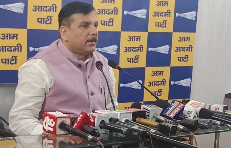 संजय सिंह का बीजेपी पर हमला: विजय शाह की टिप्पणी पर सवाल