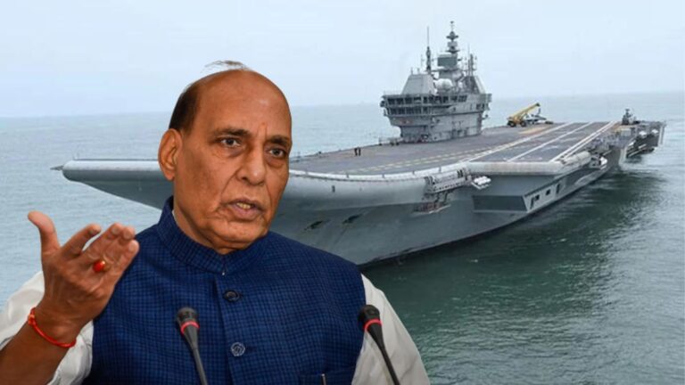 INS विक्रांत से गरजे रक्षा मंत्री ऑपरेशन सिंदूर की सफलता पर दी बधाई, कहा भारत अब सहन नहीं करता सीधा जवाब देता है