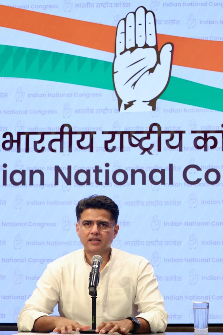 जातीय जनगणना पर केंद्र की नीयत पर उठाए सवाल, सचिन पायलट बोले सरकार ने मांग को पहले नकारा, अब सिर्फ दिखावा कर रही है