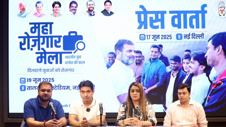 अक्षय लाखरा, खुशबू शर्मा, दिल्ली युवाउदय भानु चिब और याज्ञवल्क्य जिचकार की पहल: दिल्ली में लगेगा अब तक का सबसे बड़ा रोजगार मेला