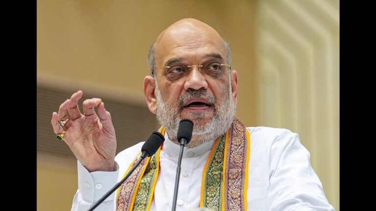 अमित शाह का महाराष्ट्र दौरा NDA में पेशवा बाजीराव की प्रतिमा का अनावरण, “चुनावी बिगुल तेज”