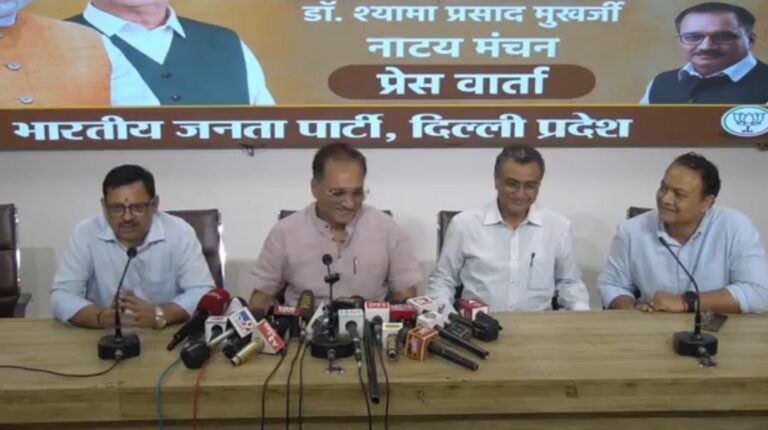 श्यामा प्रसाद मुखर्जी पर आधारित नाटक का मंचन – वीरेंद्र सचदेवा