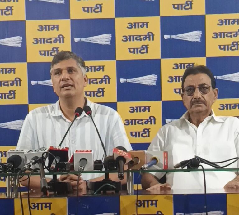 अनंगपुर गाँव को उजाड़ने के खिलाफ उठी जन आवाज़, 13 जुलाई को ऐतिहासिक महापंचायत का आयोजन – आम आदमी पार्टी और गुर्जर समाज ने संभाला मोर्चा 
