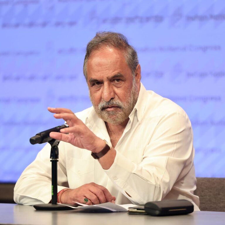विदेश नीति पर आनंद शर्मा का बड़ा बयान – भारत की वैश्विक साख कमजोर हुई, सरकार करे आत्ममंथन
