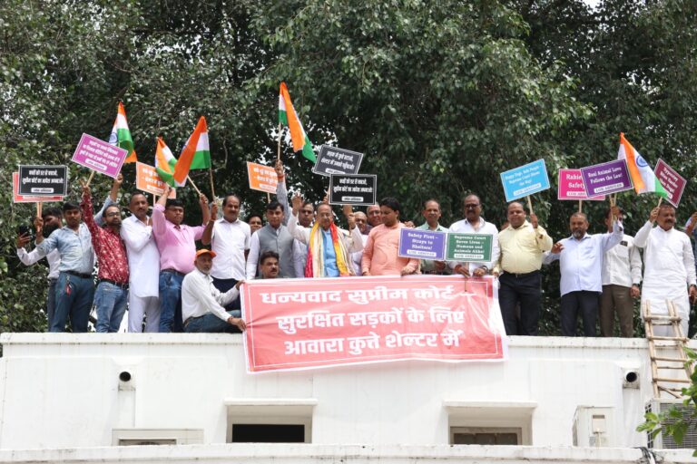 सुप्रीम कोर्ट के फैसले के समर्थन में विजय गोयल की “धन्यवाद यात्रा”