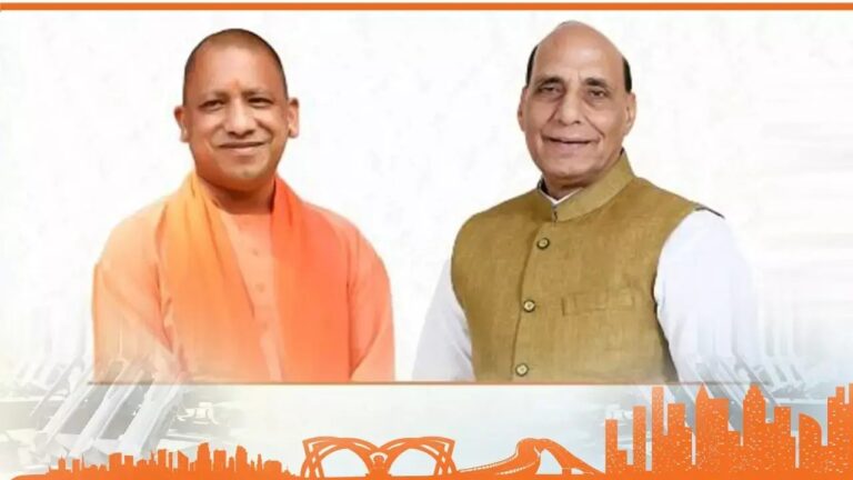 रक्षा मंत्री राजनाथ सिंह और सीएम योगी का नोएडा दौरा, ड्रोन निर्माण इकाई का उद्घाटन, सुरक्षा व्यवस्था चाक-चौबंद