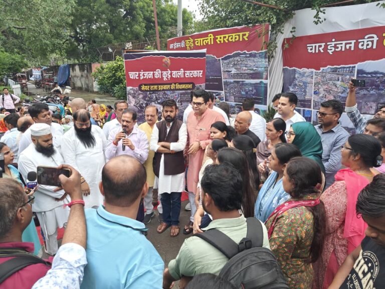 अंकुश नारंग का भाजपा पर तीखा वार – कूड़ा प्रदर्शनी ने खोली सफाई अभियान की पोल