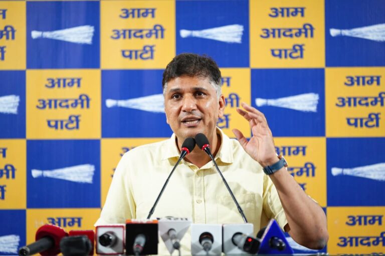 वोट चोरी नया मुद्दा नहीं, अरविंद केजरीवाल पहले ही कर चुके थे खुलासा – सौरभ भारद्वाज