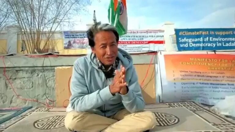 लद्दाख मांगे न्याय आंदोलन में हिंसा, वांगचुक ने भूख हड़ताल तोड़ युवाओं से कहा ‘रुको, शांत रहो!’