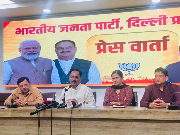 प्रधानमंत्री मोदी कल दिल्ली भाजपा कार्यालय का करेंगे उद्घाटन, दिल्ली भाजपा अध्यक्ष वीरेन्द्र सचदेवा ने किया ऐलान