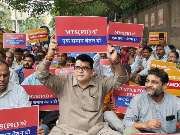 अंकुश नारंग का बड़ा बयान – दिल्ली में डेंगू-मलेरिया के खतरे के बीच एमटीएस कर्मचारियों की जायज़ मांगों को तुरंत माने भाजपा सरकार