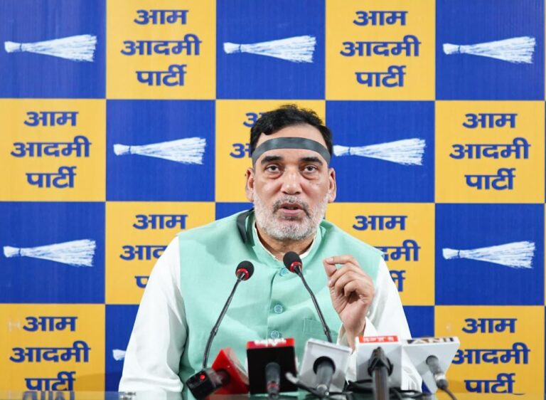 गुजरात में किसानों पर भाजपा का दमन, आम आदमी पार्टी ने महापंचायत का ऐलान किया – गोपाल राय