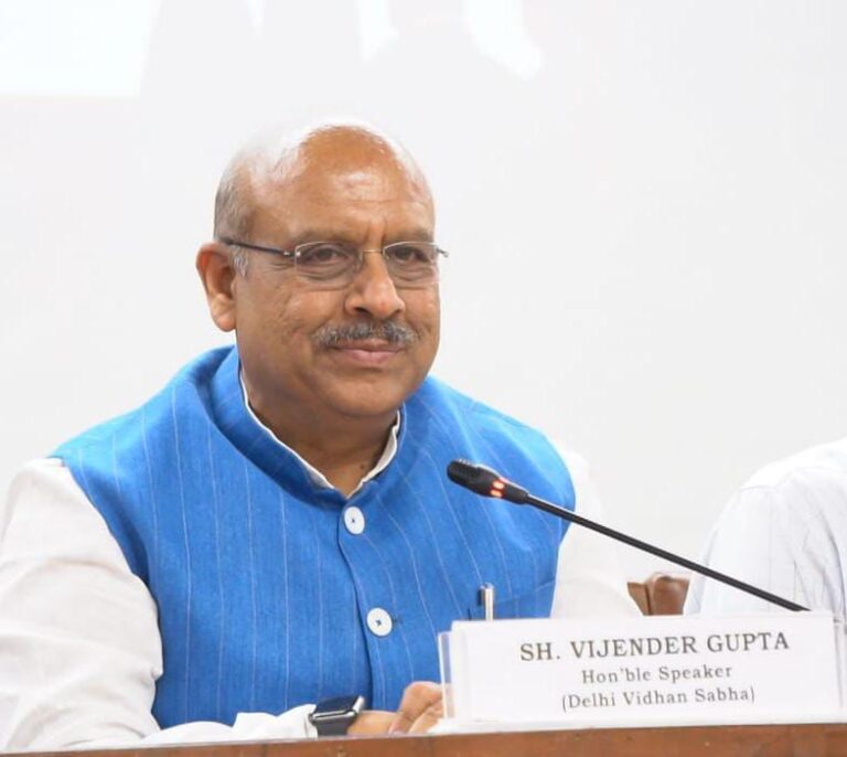 वंदे मातरम् की 150वीं वर्षगांठ पर दिल्ली विधानसभा में होगा भव्य उत्सव – विजेंद्र गुप्ता