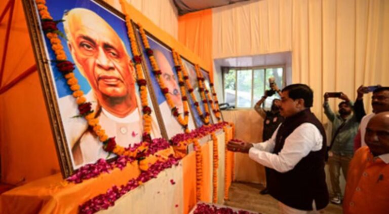 सरदार पटेल राष्ट्रनिर्माण के प्रतीक, सीएम मोहन यादव बोले, मोदी जी अतीत की गलतियां सुधार रहे