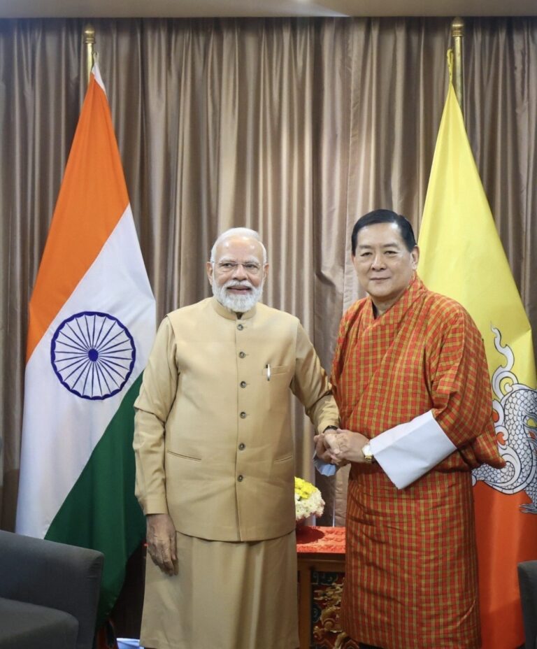 प्रधानमंत्री मोदी का भूटान दौरा भारत-भूटान साझेदारी मजबूत, 1020 मेगावाट की पुनात्सांगछू-2 जलविद्युत परियोजना का उद्घाटन