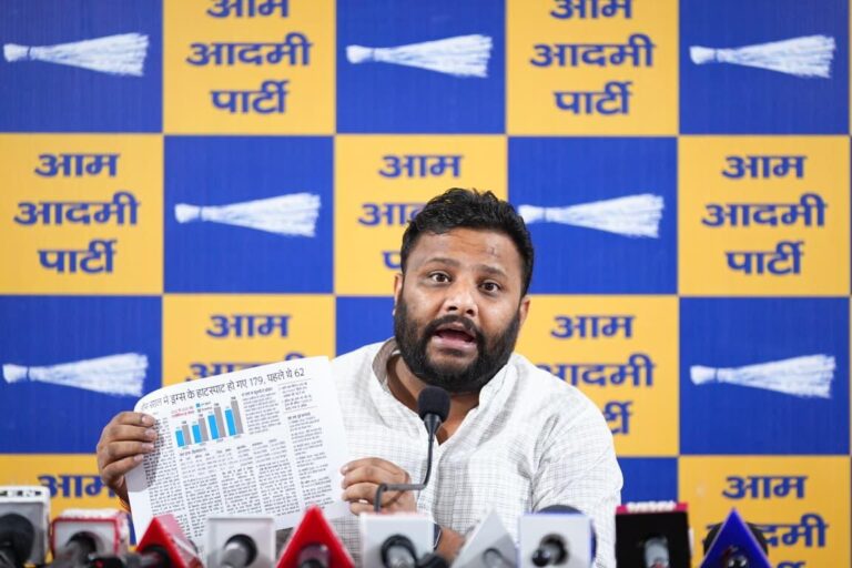 चार इंजन की भाजपा सरकार में दिल्ली बन रही है ड्रग्स कैपिटल – कुलदीप कुमार का बड़ा आरोप