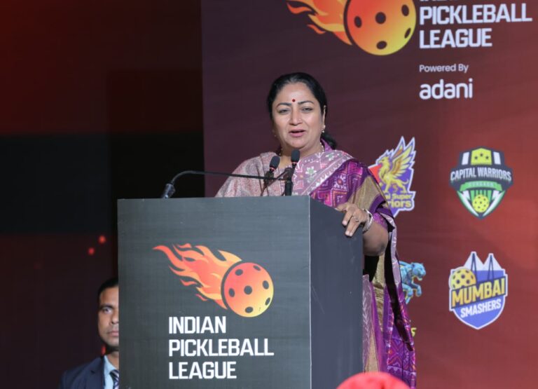 रेखा गुप्ता ने इंडियन पिकलबॉल लीग का किया शुभारंभ