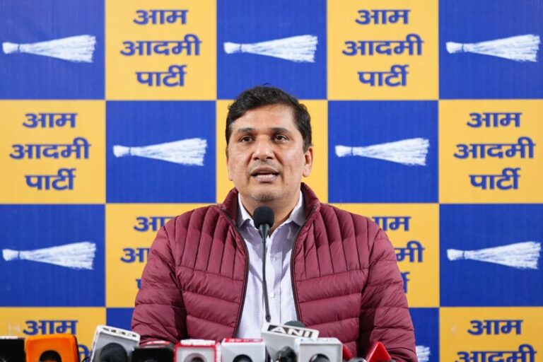 भाजपा शासित MCD में कूड़े के नाम पर खुली लूट – सौरभ भारद्वाज का आरोप
