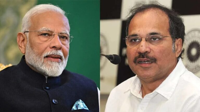 पीएम मोदी से मिले अधीर रंजन चौधरी, बंगाली भाषियों पर हिंसा का मुद्दा उठाया