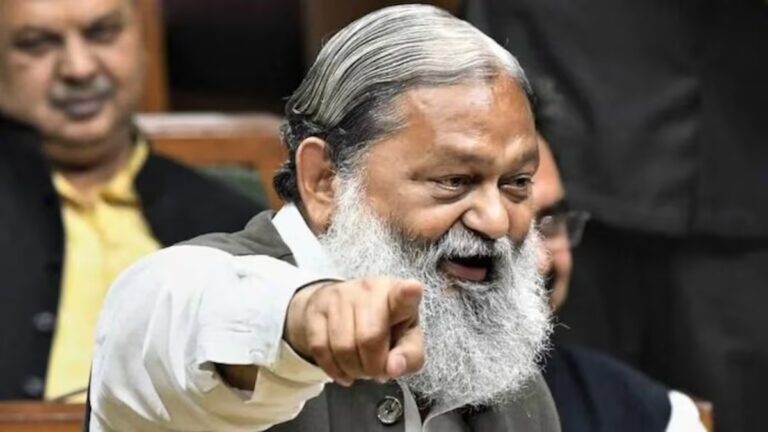 अनिल विज का राहुल गांधी पर ‘विदेशी’ वार ‘मुगल-अंग्रेज चले गए, अब विदेशी कांग्रेस की बारी… भाजपा तो देसी